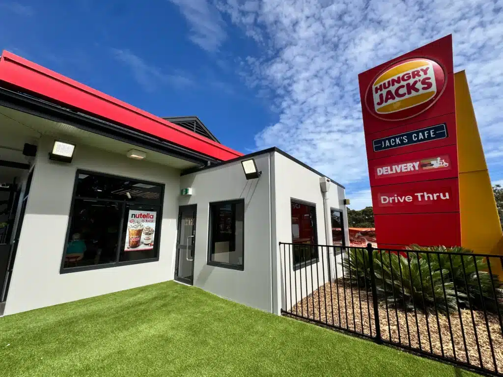 adelaide commercial painting hungry jacks
