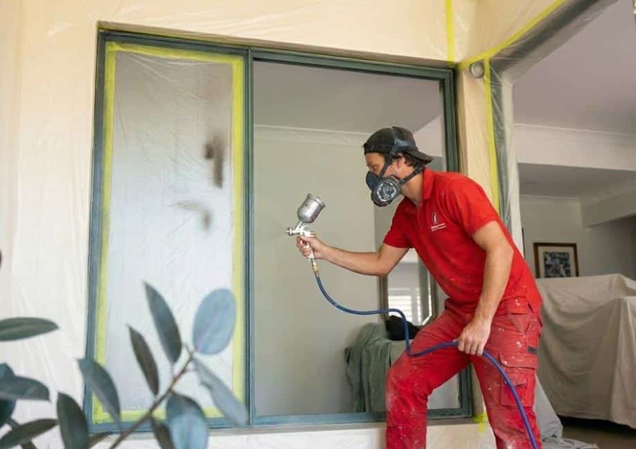 window door respray adelaide